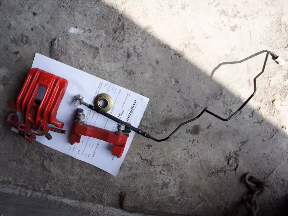6R0615423A - Bremssattelgehäuse ⌀230; rot, hinten links [4/14]