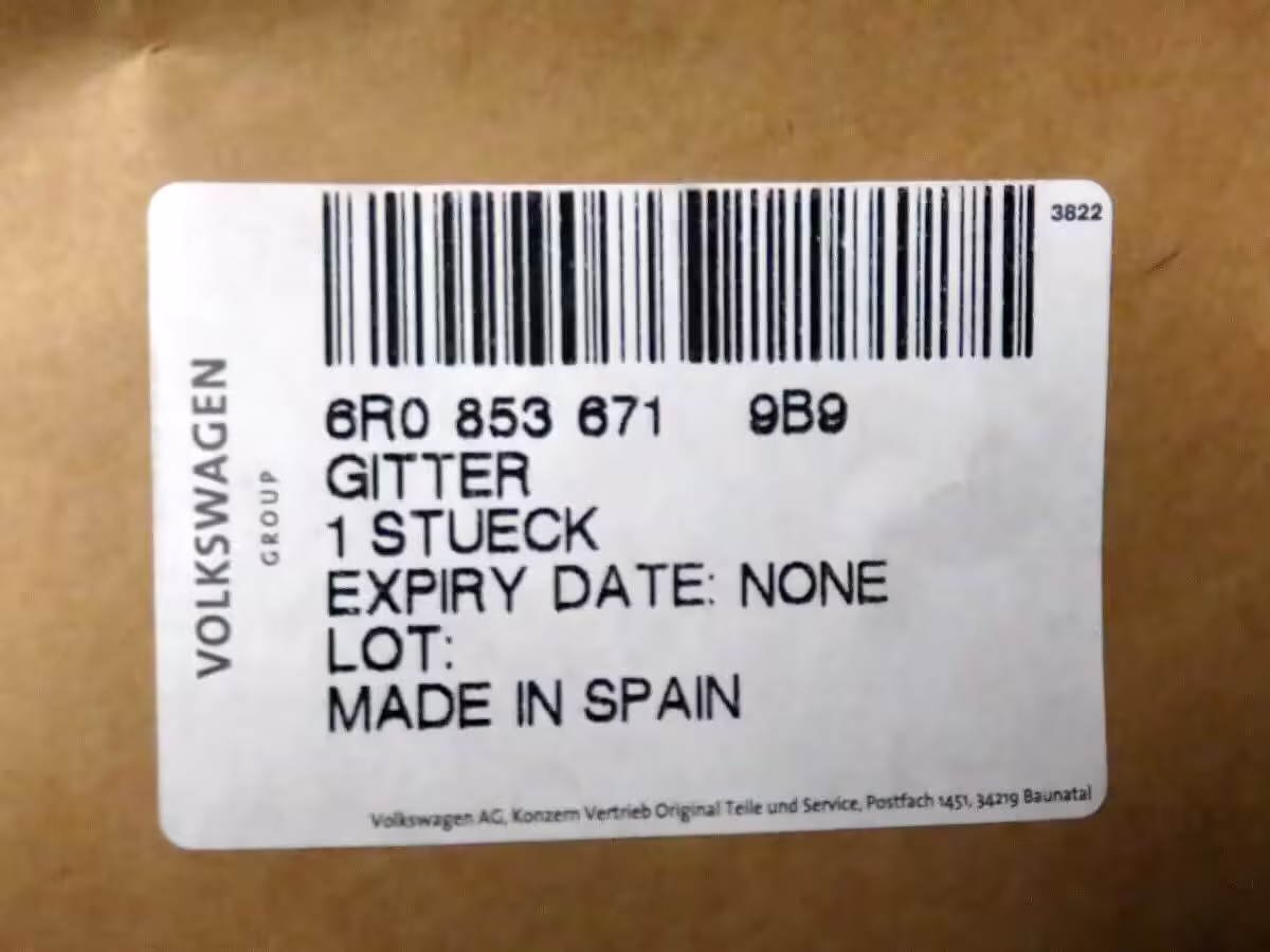 6R08536719B9 - Vent grille [5/6]