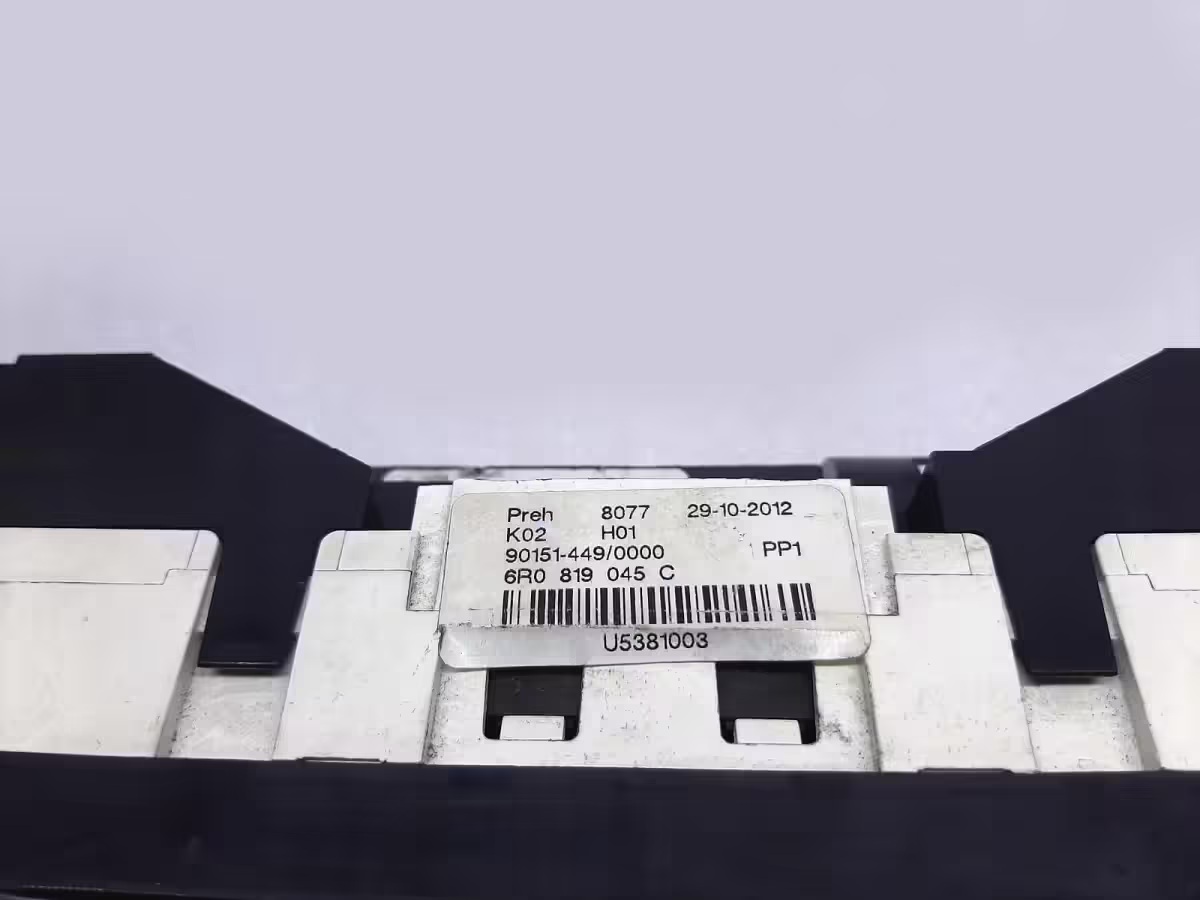 6R0819045C - Panel regulacji dopływu świeżego powietrza i ogrzewania [6/6]
