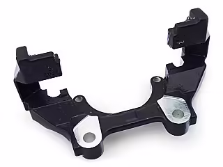 Brake caliper carrier; front left/right, black