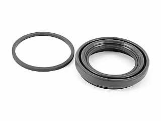 Set of gaskets for brake caliper housing