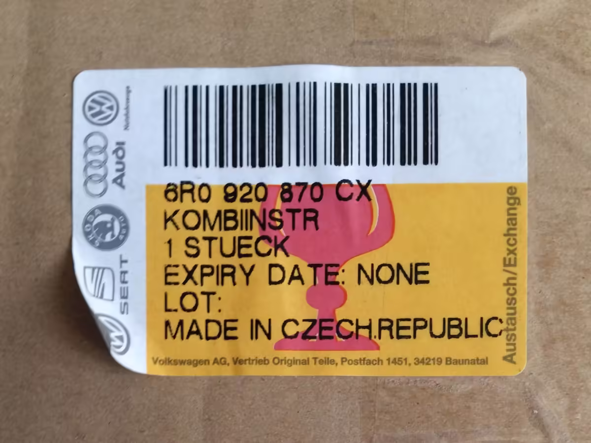 6R0920870C - MFD+ Kombiinstrument [22/25]