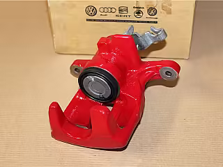 Bremssattelgehäuse rechts hinten, rot