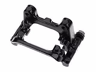 Klemmenhalter hinten links, schwarz