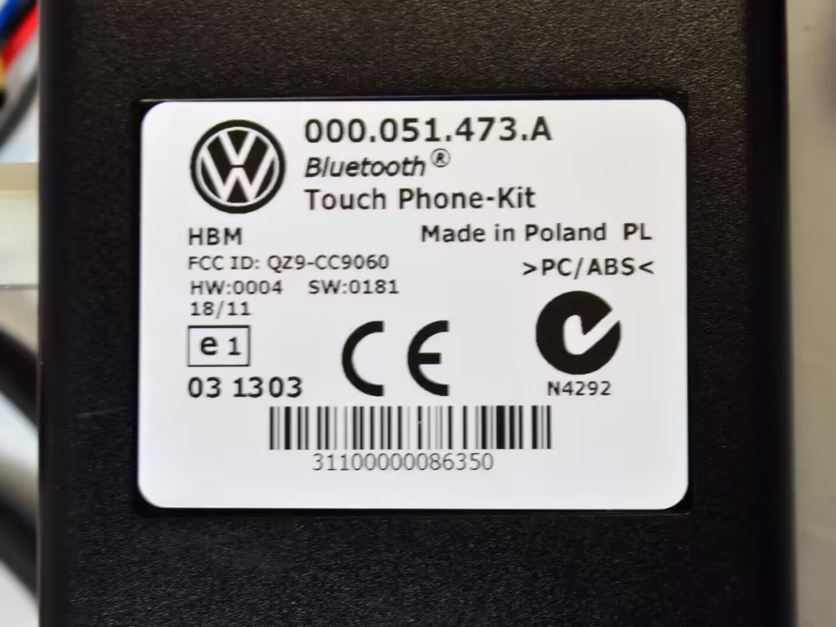 000051473C - Bluetooth; Touch Phone Kit [50/50]