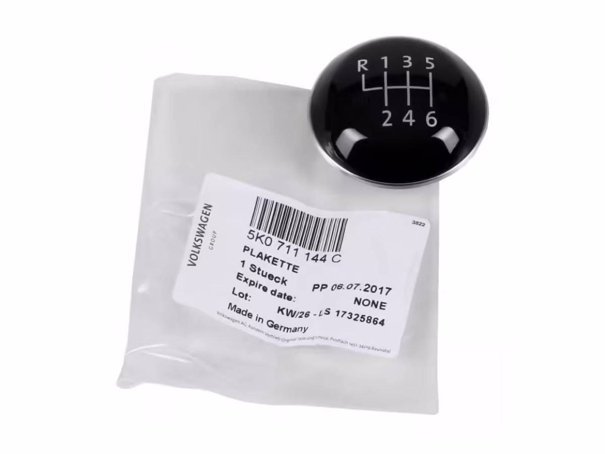 5K0711144C - Gear shift lever badge [2/6]
