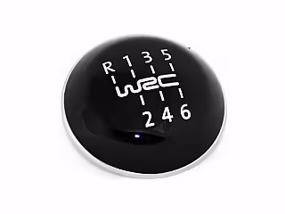 Gear shift lever badge