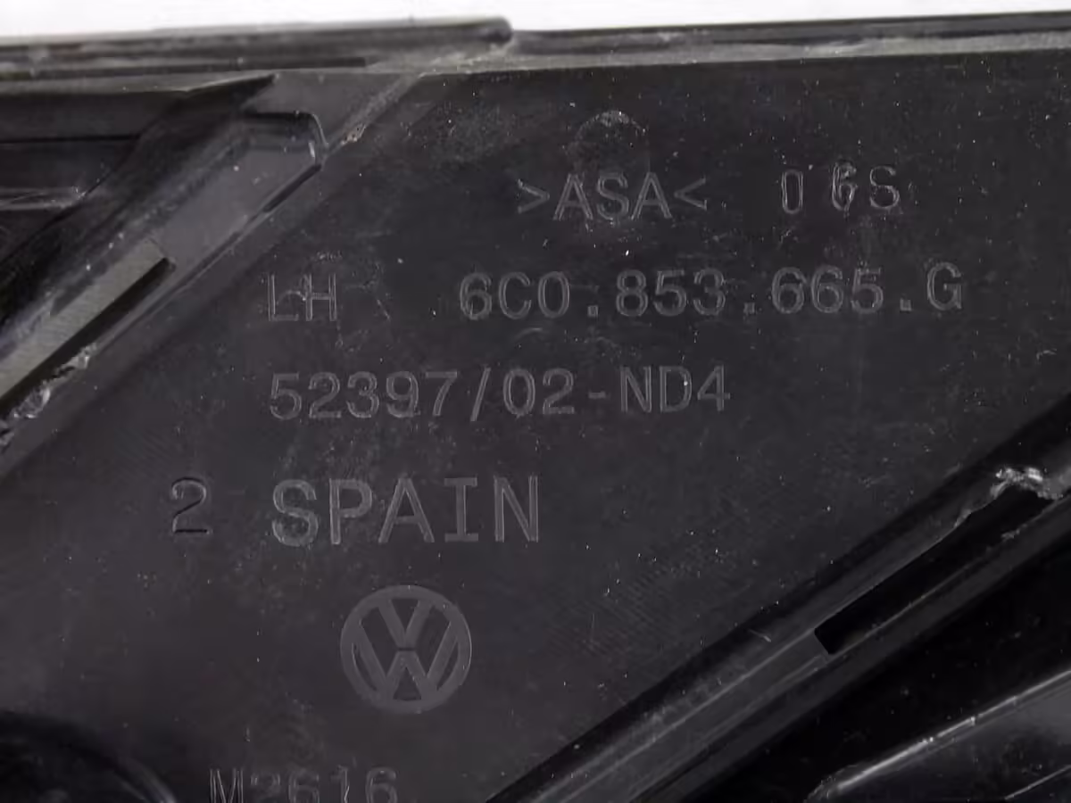 6C0853665G9B9 - Vent grille; left [16/16]