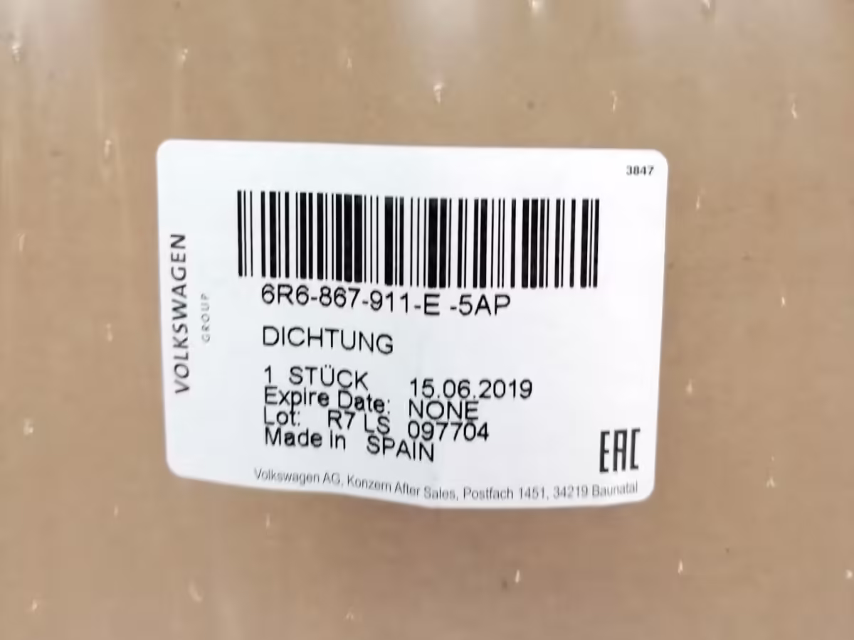 6R6867911E5AP - Türdichtung; innen [8/10]