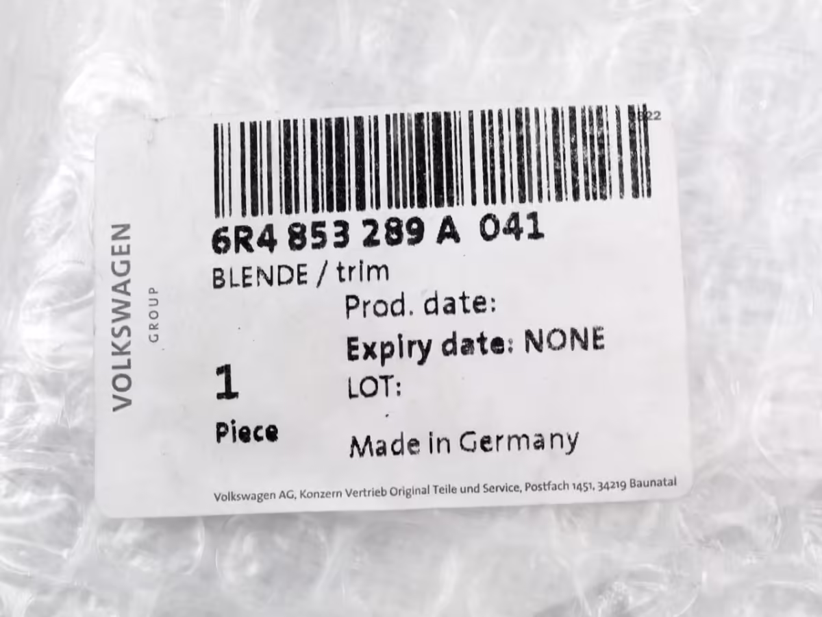 6R4853289A041 - Trim for pillar B; left [3/3]