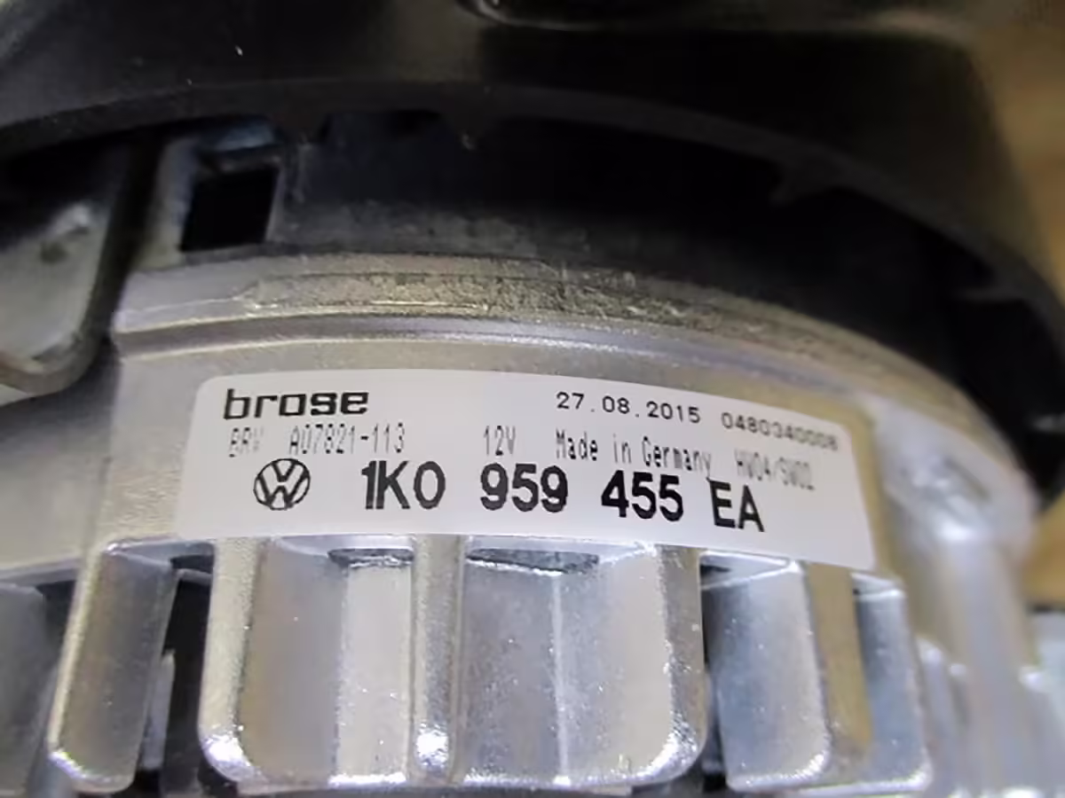 1K0959455EA - Wentylator elektryczny; ⌀360 mm [7/13]