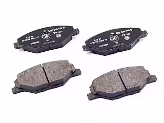 Set of brake pads for disk brake