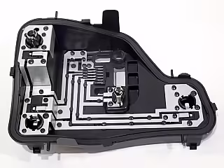 Bulb carrier; V2, right RHD