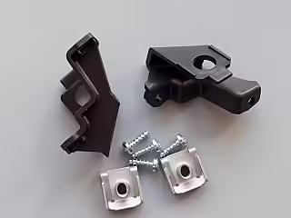 Headlight housing repair kit right
