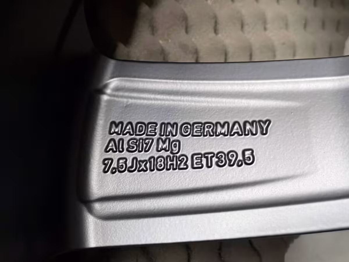 8X0601025BT - Alloy wheel 18"; 'ROTOR' [16/22]