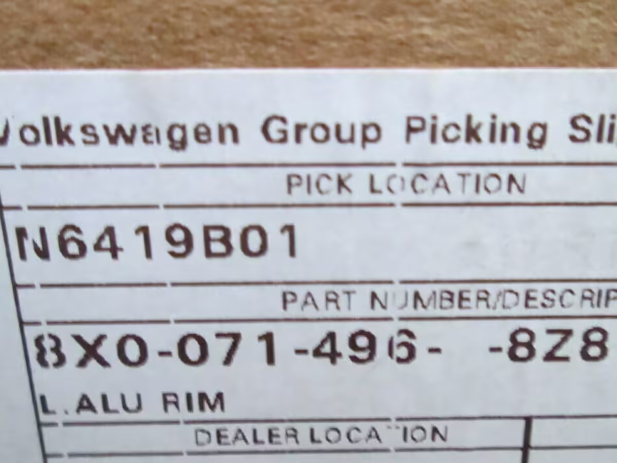 8X00714968Z8 - 16" Aluminiumrad; 5-Speichen [26/32]