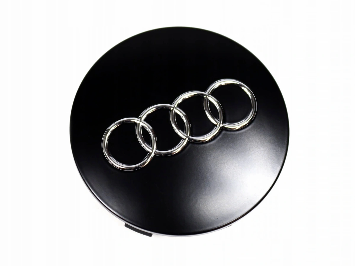 Genuine 21 Inch Alloy Wheel Center Hub Black Glossy Cap 1pcs Audi