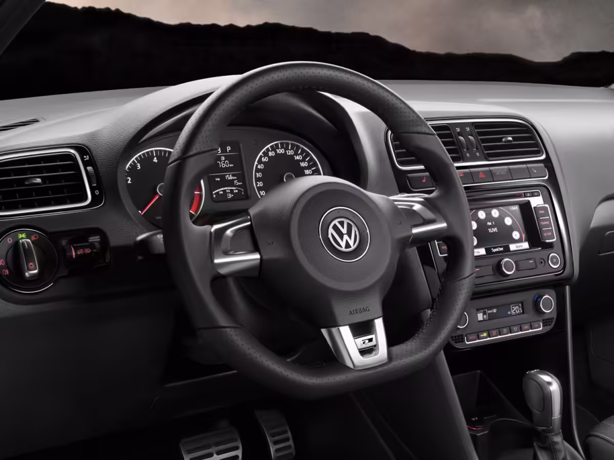 1K8419091PG0L - Steering wheel leather; black/satin black [1/10]