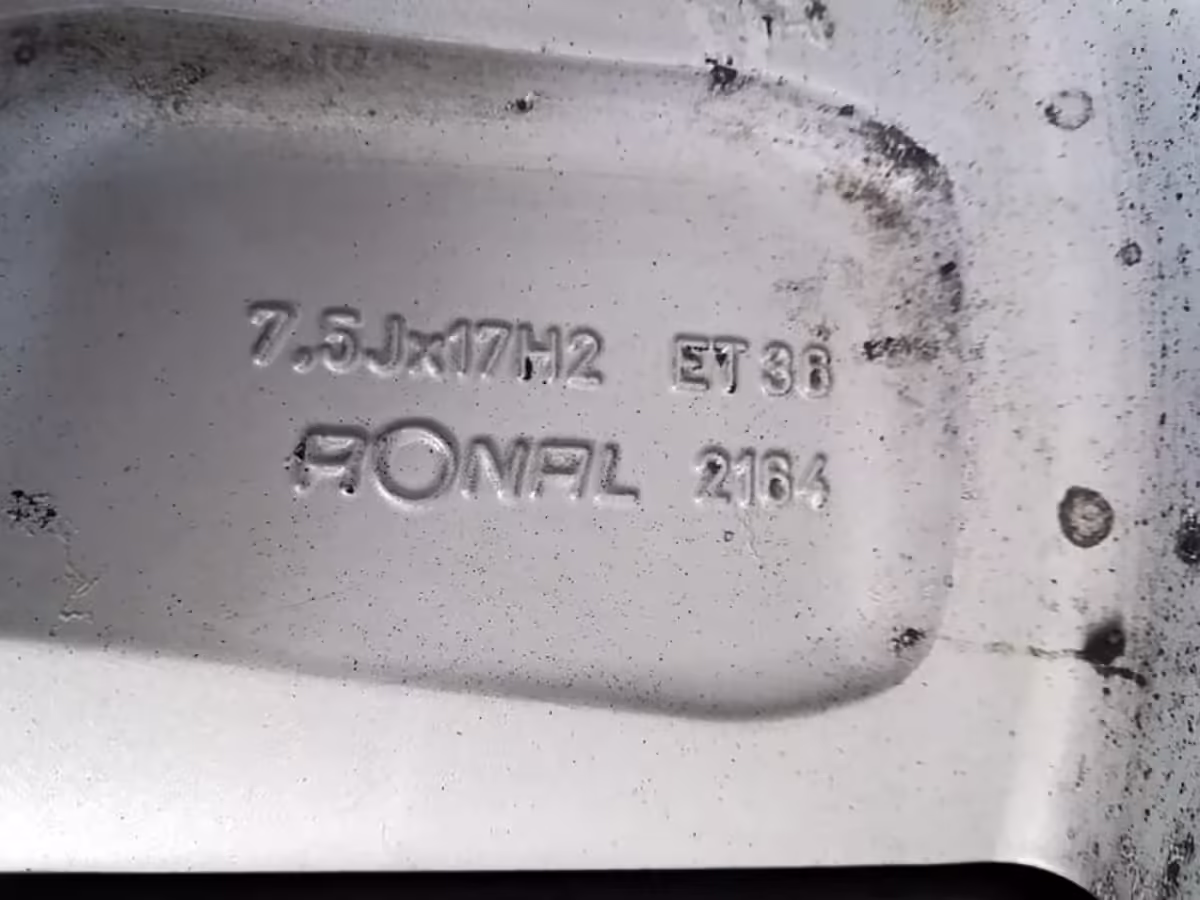 8X0601025BA - Alloy wheel 17" [28/33]