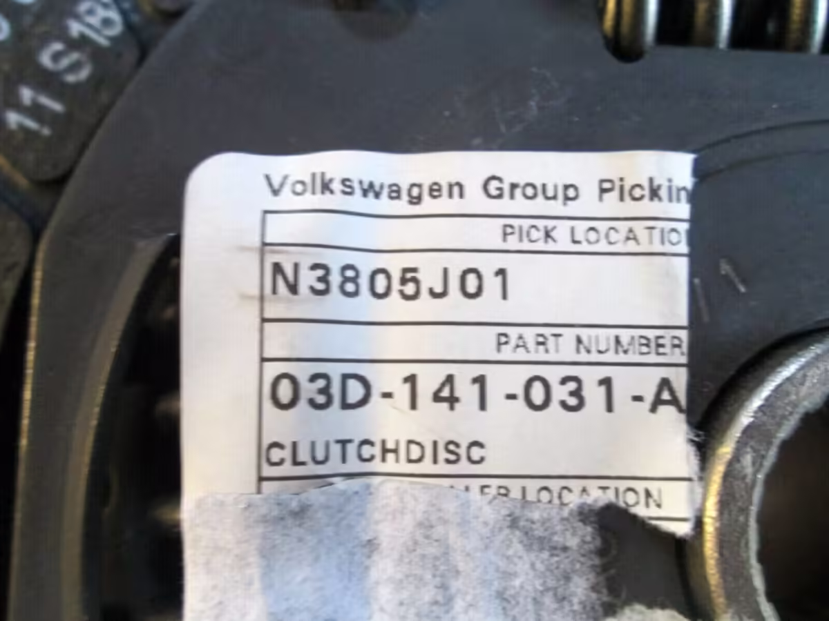 03D141031A - Kupplungsscheibe; 190 mm [2/3]