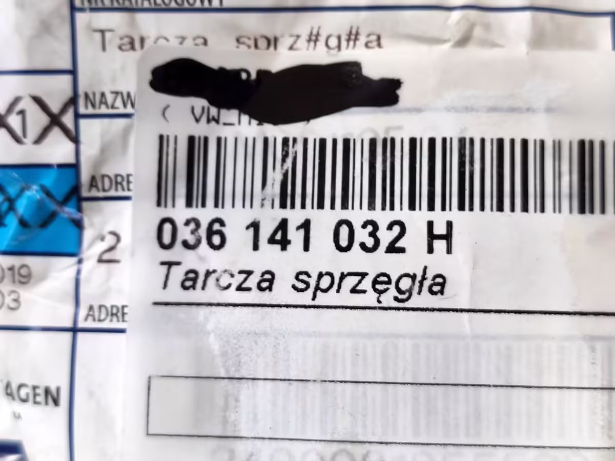 036141032H - Tarcza sprzęgła; 220 mm [3/3]
