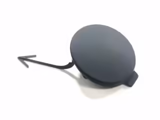 Cover for towing eye; primed