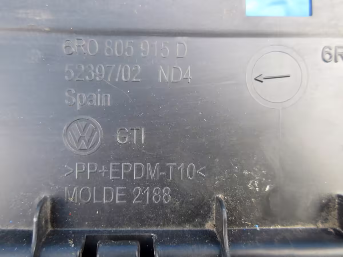 6R0805915D9B9 - Spoiler; GTI [9/10]