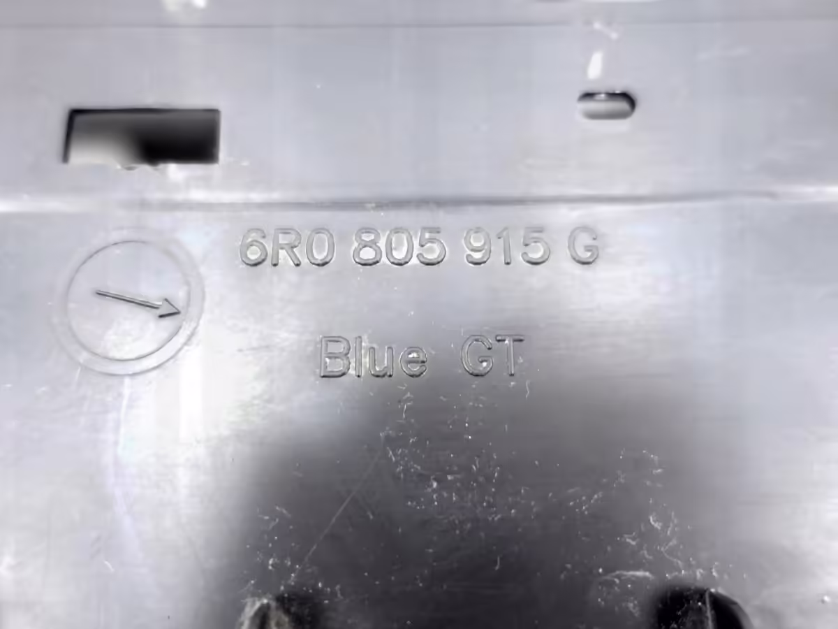 6R0805915G9B9 - Retainer for spoiler; BlueGT [5/6]