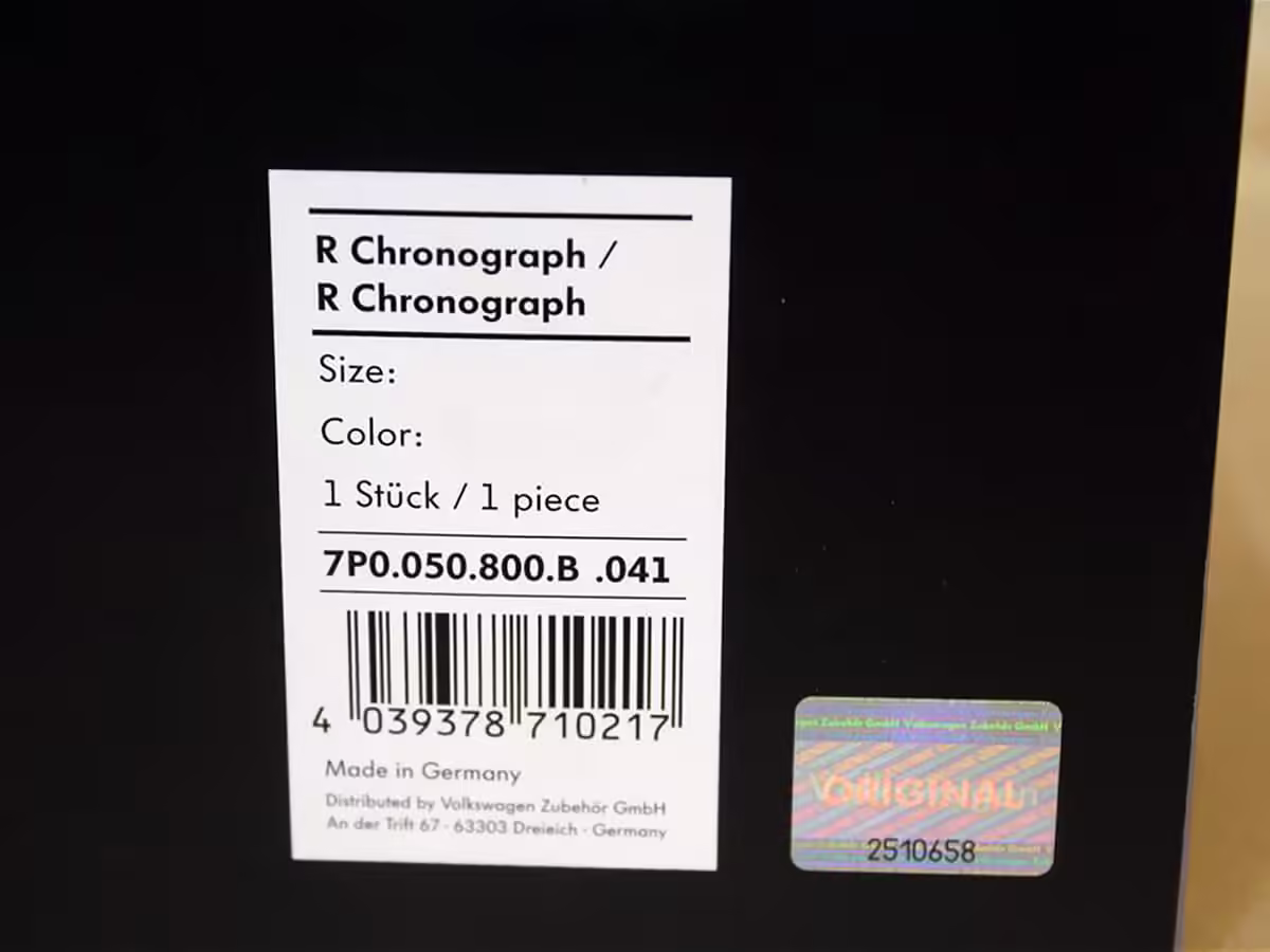 7P0050800B041 - Wrist watch; R [13/16]