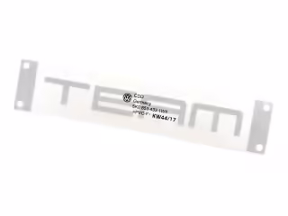 Film lettering; silver