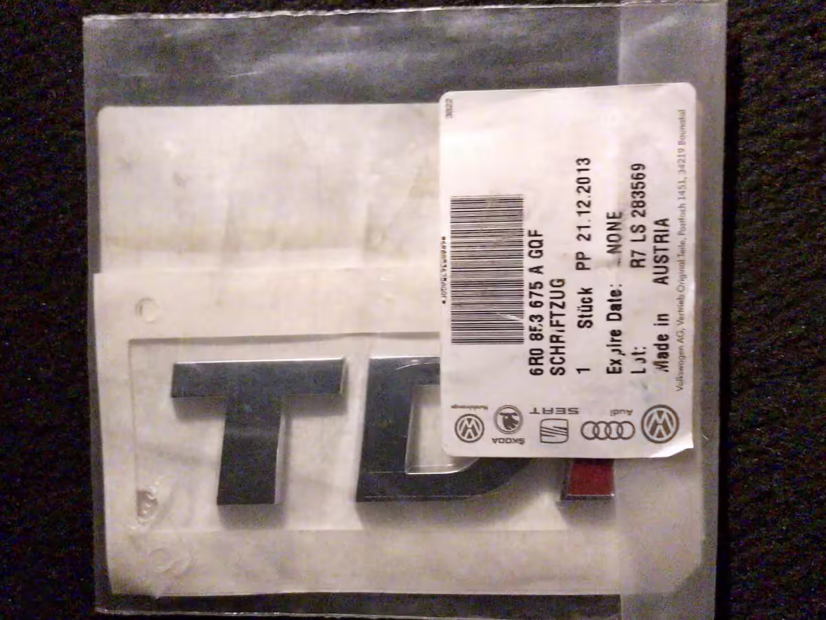 6R0853675AGQF - TDI badge emblem [3/13]