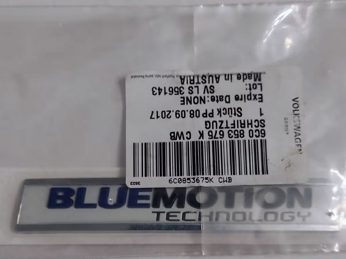 6C0853675KCWB - BLUEMOTION-Technologie-Emblem; hinten [8/9]