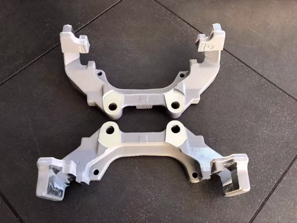 8N0615125A - Brake calliper carrier ⌀334; front, left [2/6]