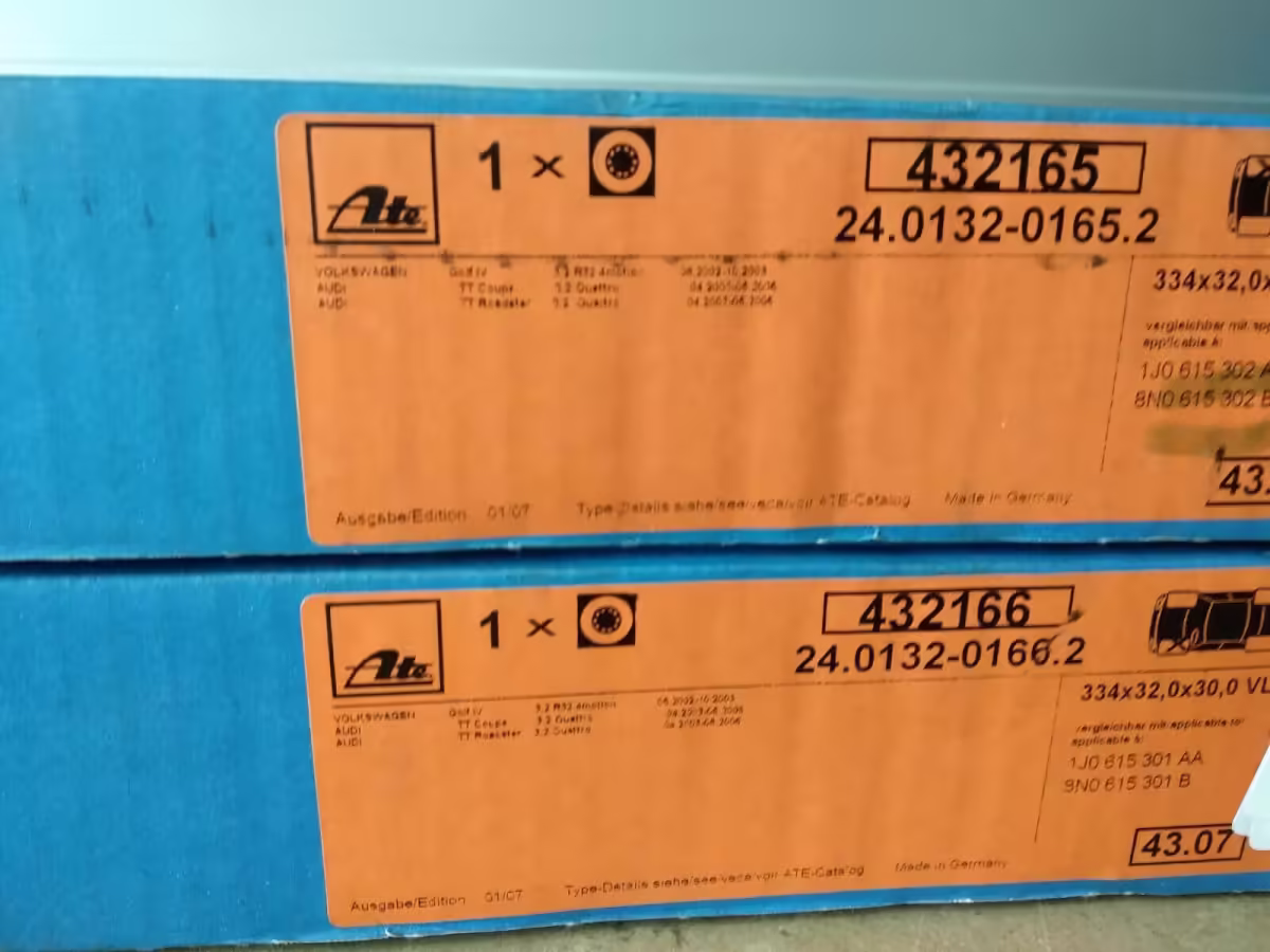 8N0615301B - Bremsscheibe vorne links ⌀334; belüftet [15/20]