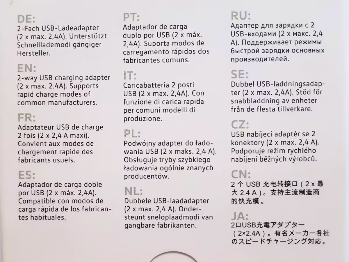 000051443D - Podwójne gniazdo ładowania USB [20/21]