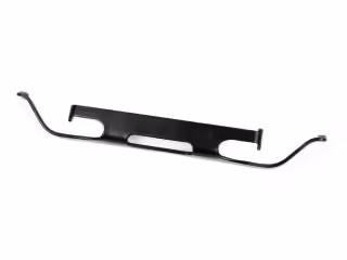 Brake pad retaining spring