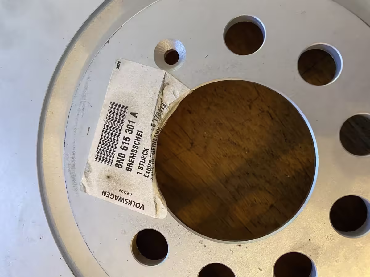 8N0615301A - Bremsscheibe vorne ⌀312mm; belüftet [7/11]