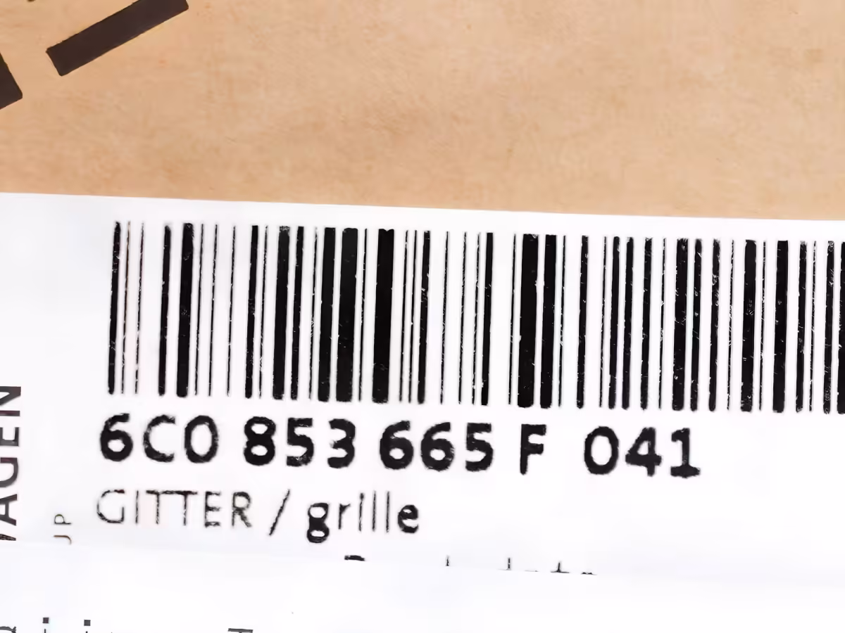 6C0853665F041 - Lufteinlassgitter; links [6/6]