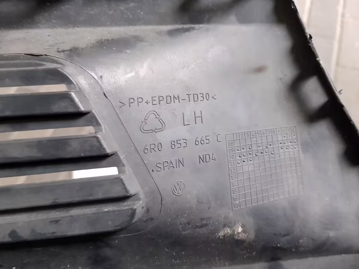 6R0853665C9B9 - Vent grille; left [11/12]