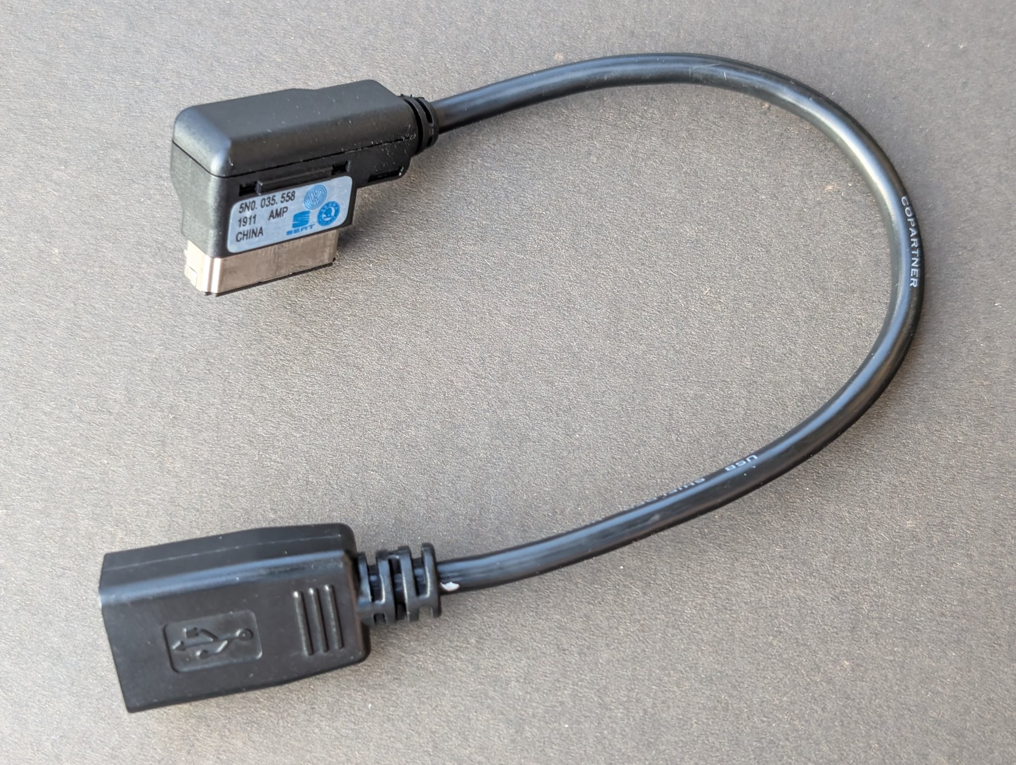 USB to MEDIA-IN adapter