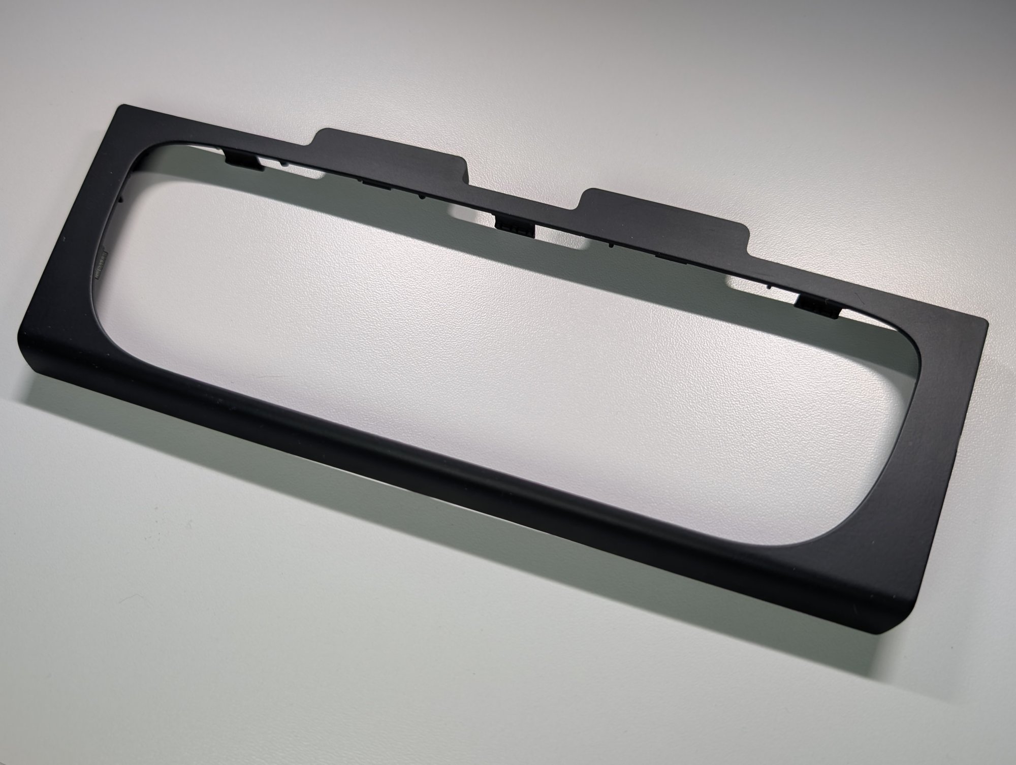 Climatronic panel frame