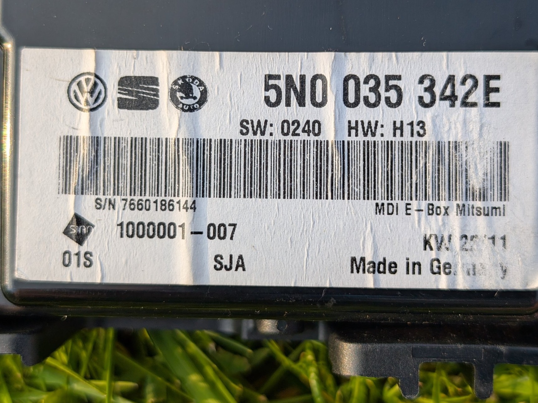 5N0035342E - MEDIA-IN control unit [7/8]