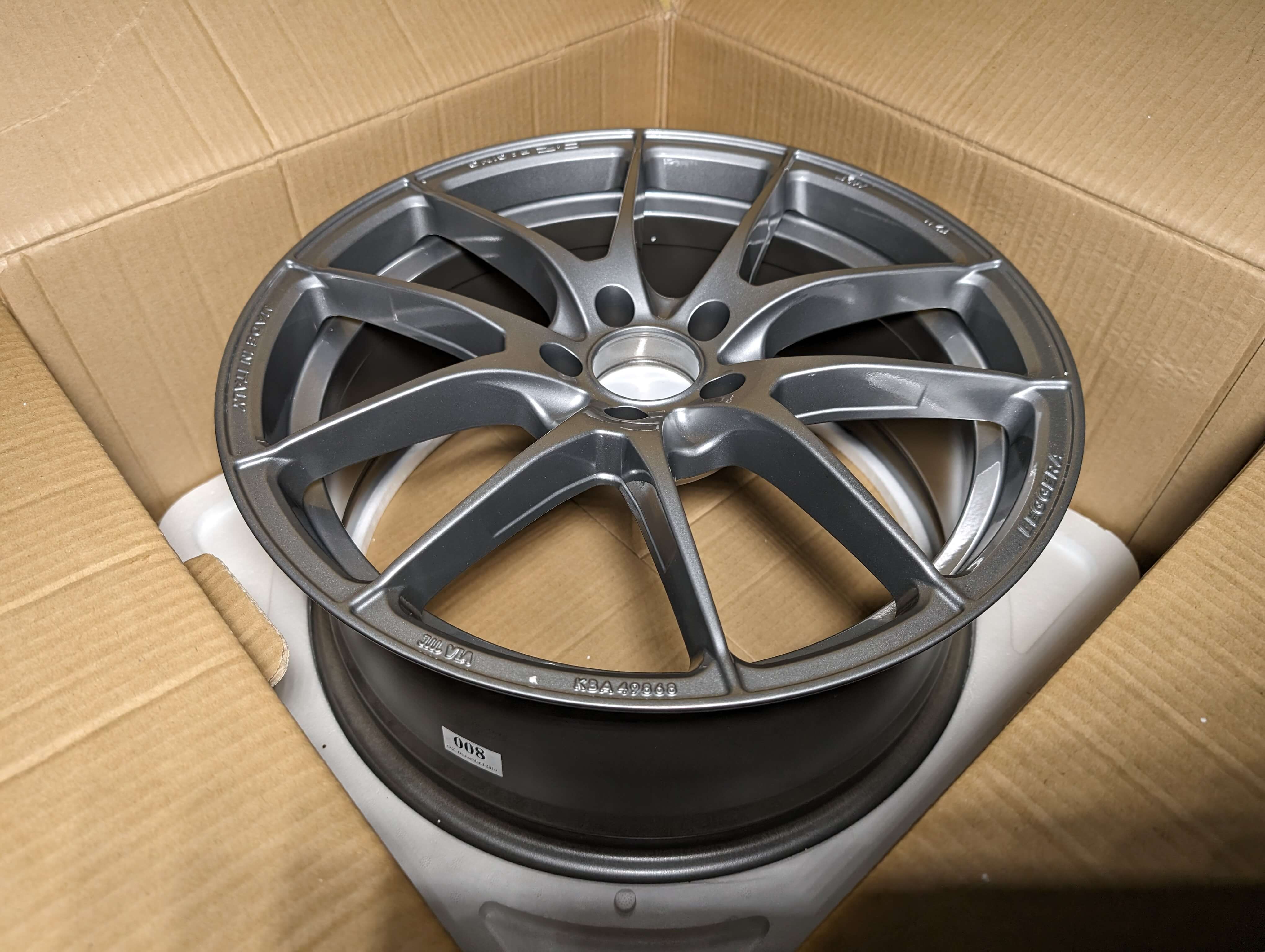 2 * OZ Racing 17" Leggera HLT 7.5x17 ET48