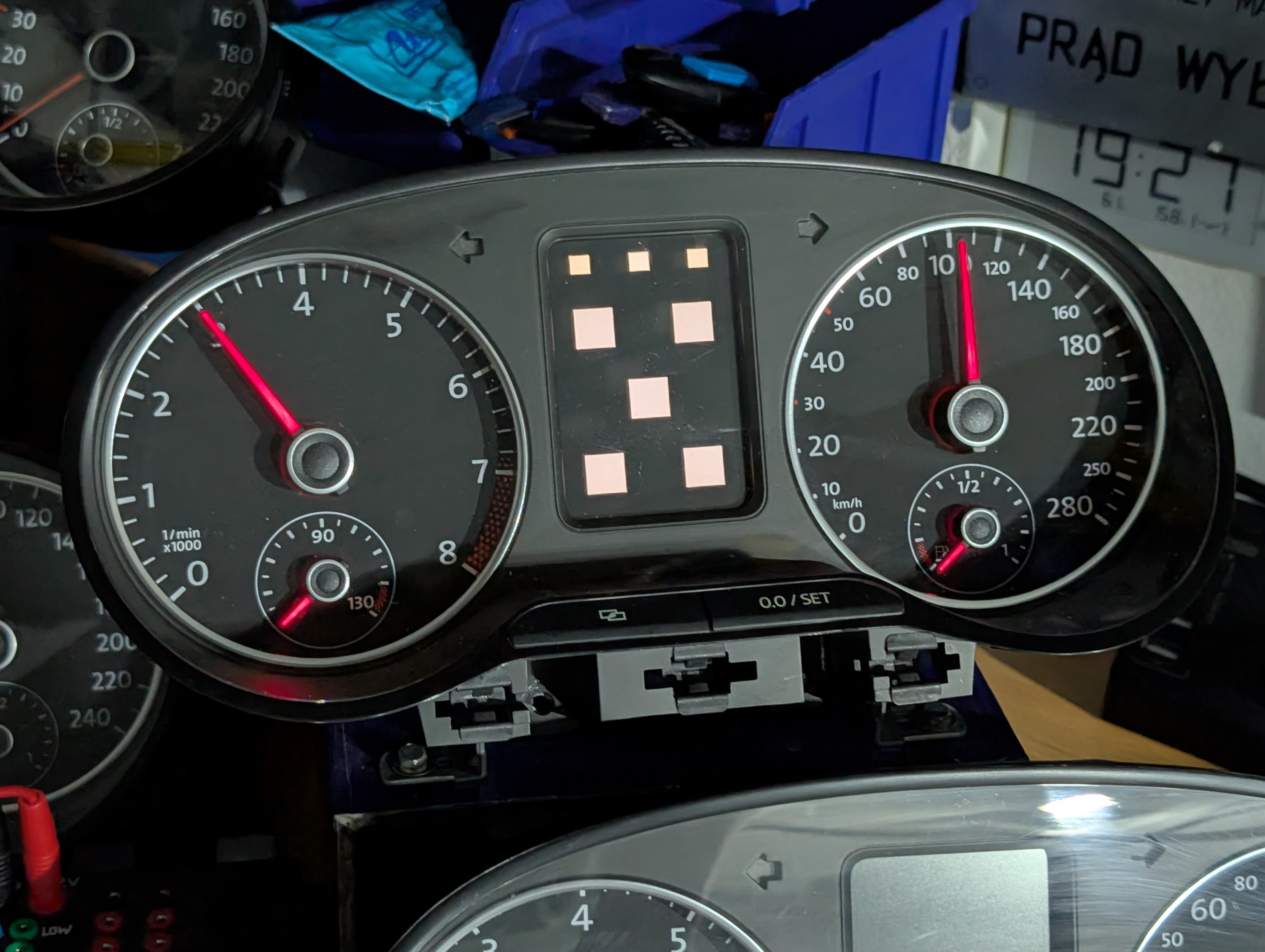 6R0920870 - MFD+ Instrument Cluster from Polo 6R GTI [11/13]