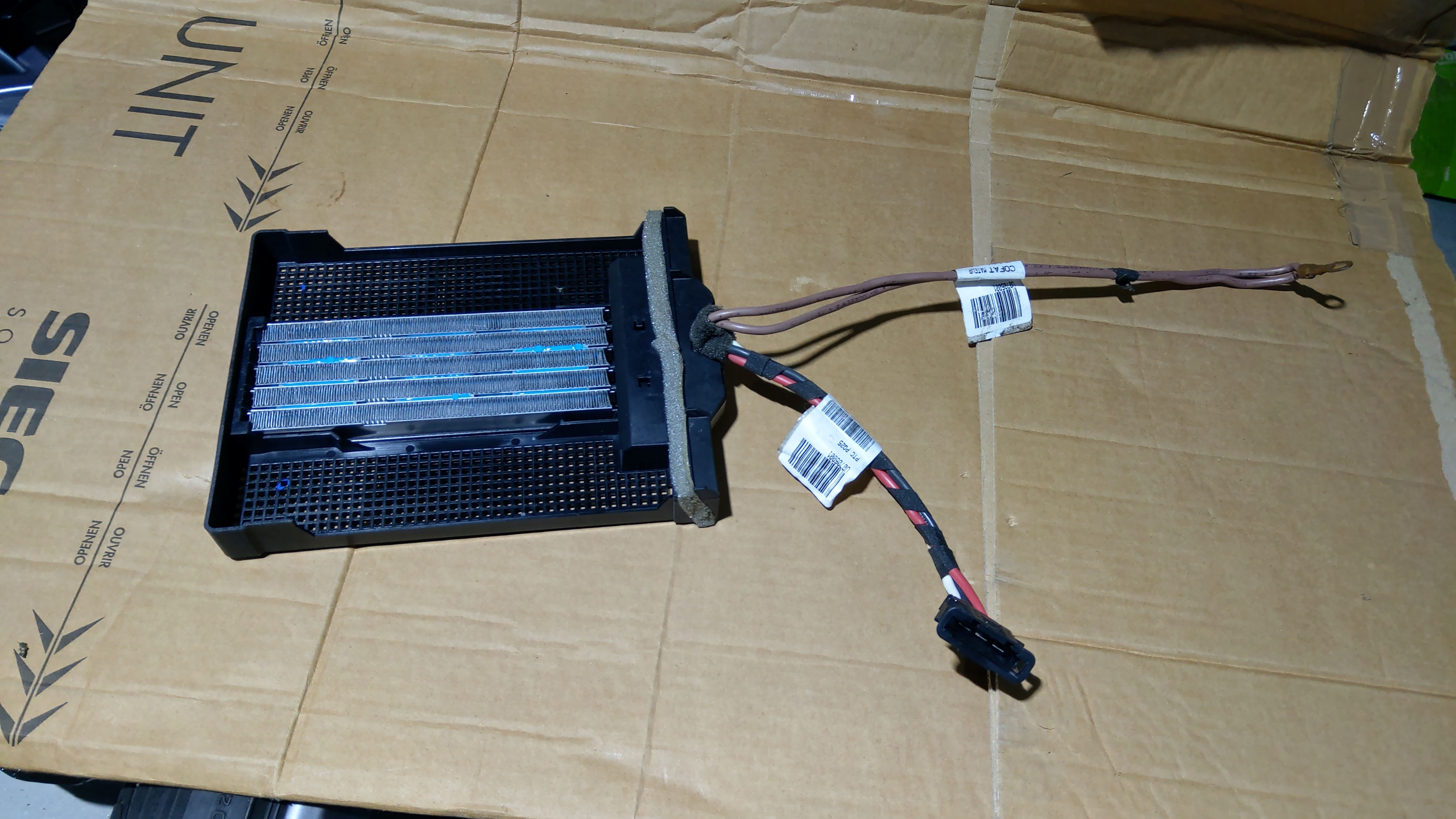 PTC (high voltage heater).