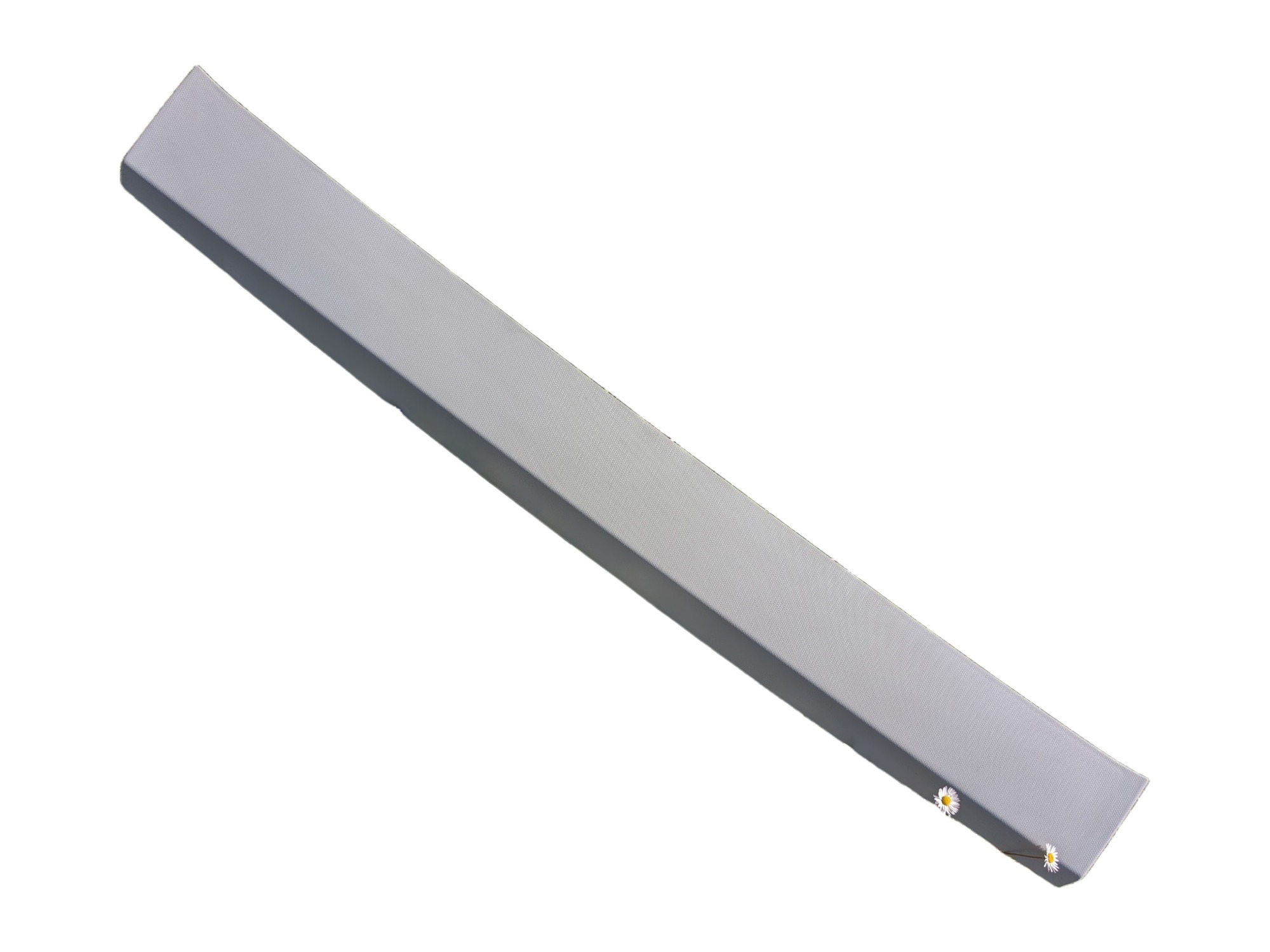 Fastening strip; pearl grey