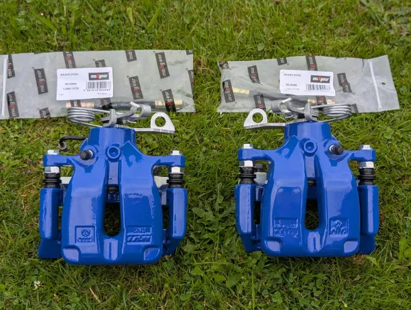 Audi A8 D3 rear calipers