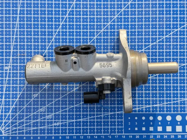 Two-section master cylinder