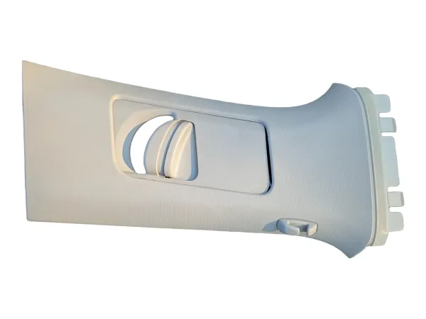 B-pillar trim; pearlescent gray
